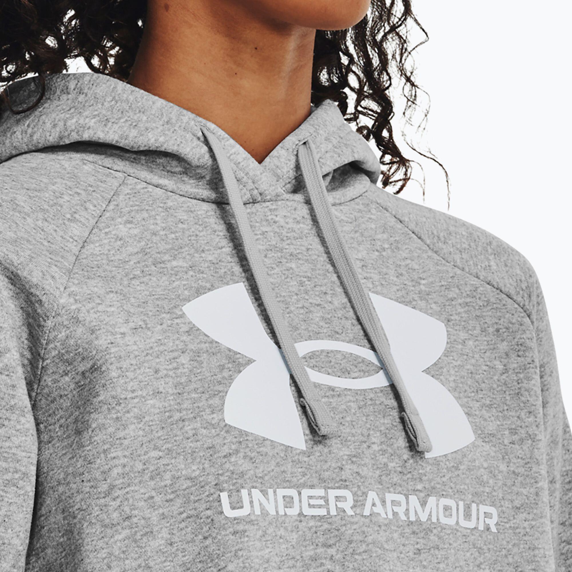 Bluza Damska Z Kapturem Sportowa Under Armour Rival Fleece Big Logo Hdy 3/4
