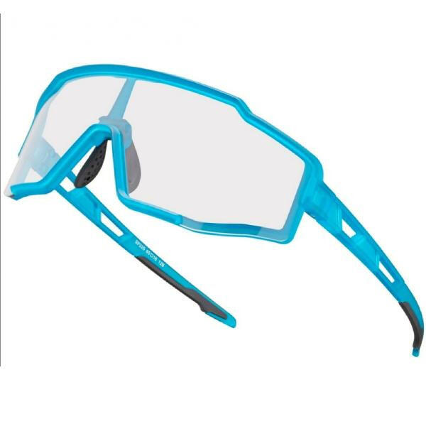 Okulary rowerowe / sportowe fotochrom ROCKBROS UV400 (SP225BL) niebieskie 6/6