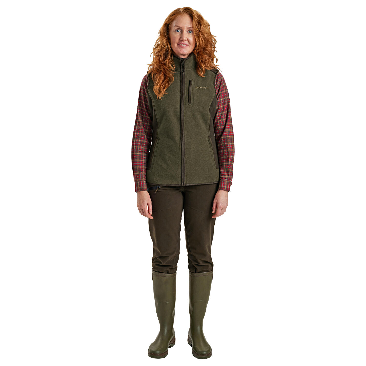 DEERHUNTER Damen Fleeceweste Lady Pam Bonded 3/5