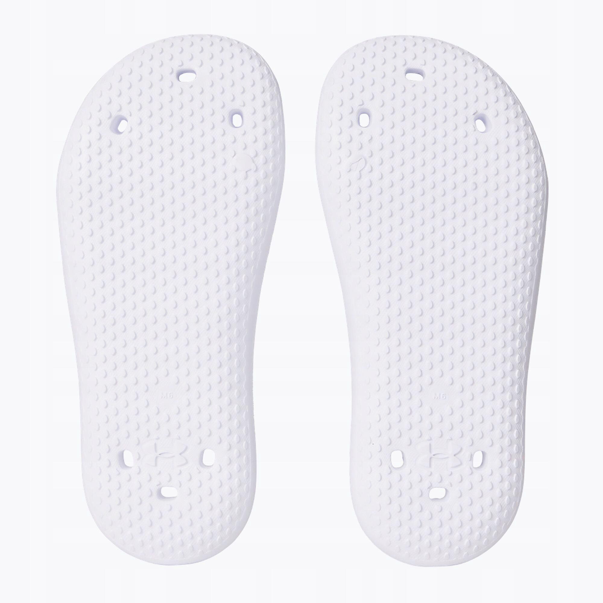Damen Sandalen Under Armour Locker V Slide weiß/weiß/weiß 5/7