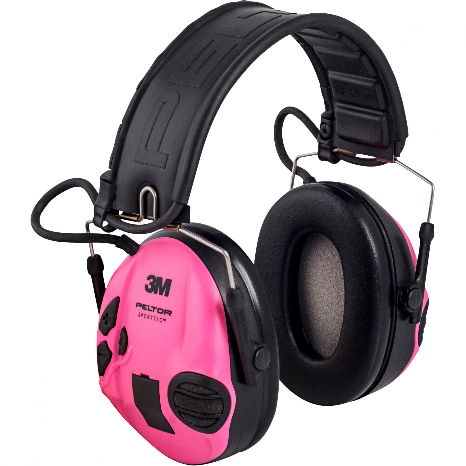 Jagd und Schießsport - Gehörschutz-Headset - faltbar, Pink - PELTOR SportTac 4/5