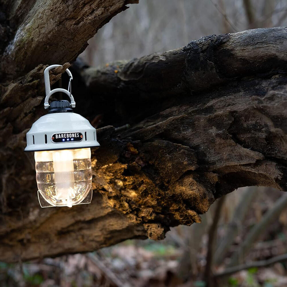 Camping Laterne Beacon Light Retro Lampe Dimmbar Stahl USB Akku LED 7/7