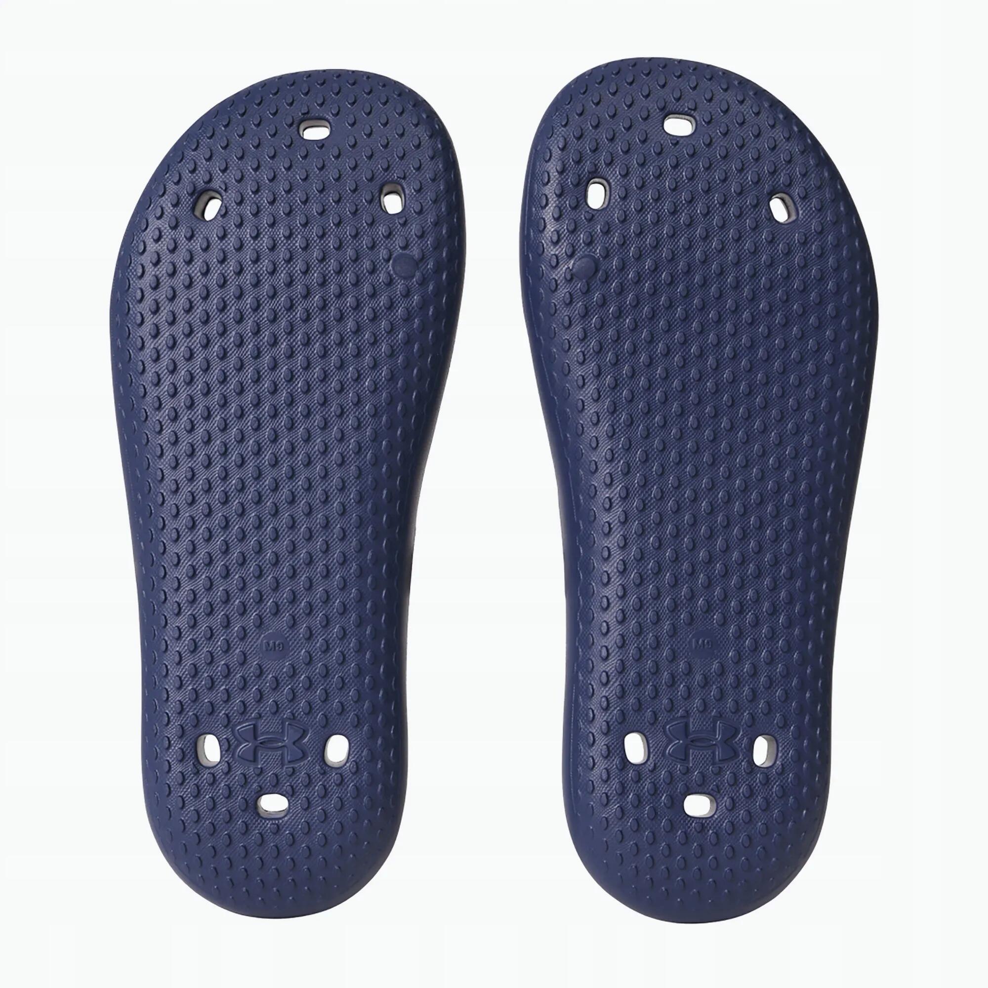 Claquettes bleu marine UA Locker V pour homme 6/7