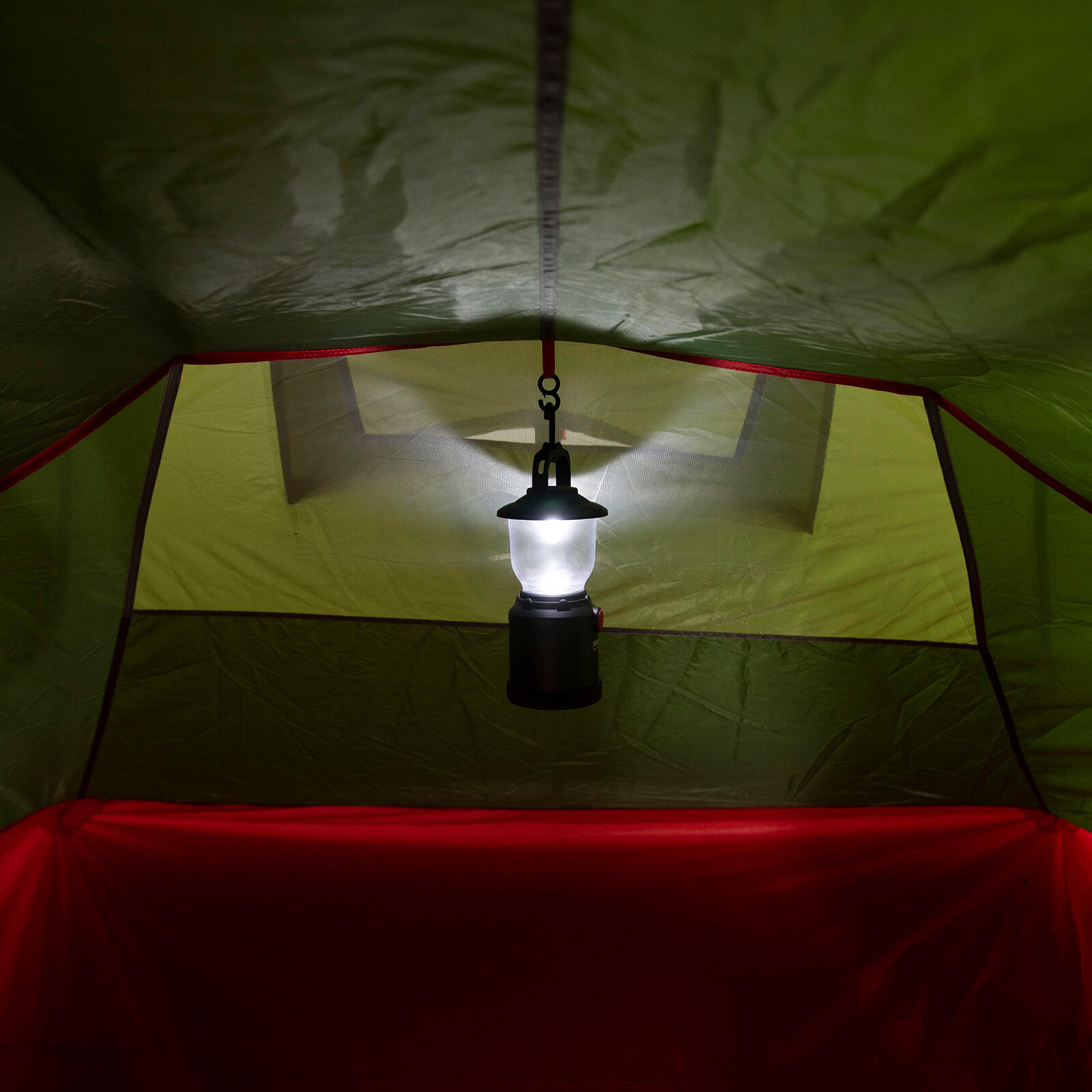 Tenda de túnel leve High Peak Falcon 4 LW, tenda de campismo com piso de tenda 6/7