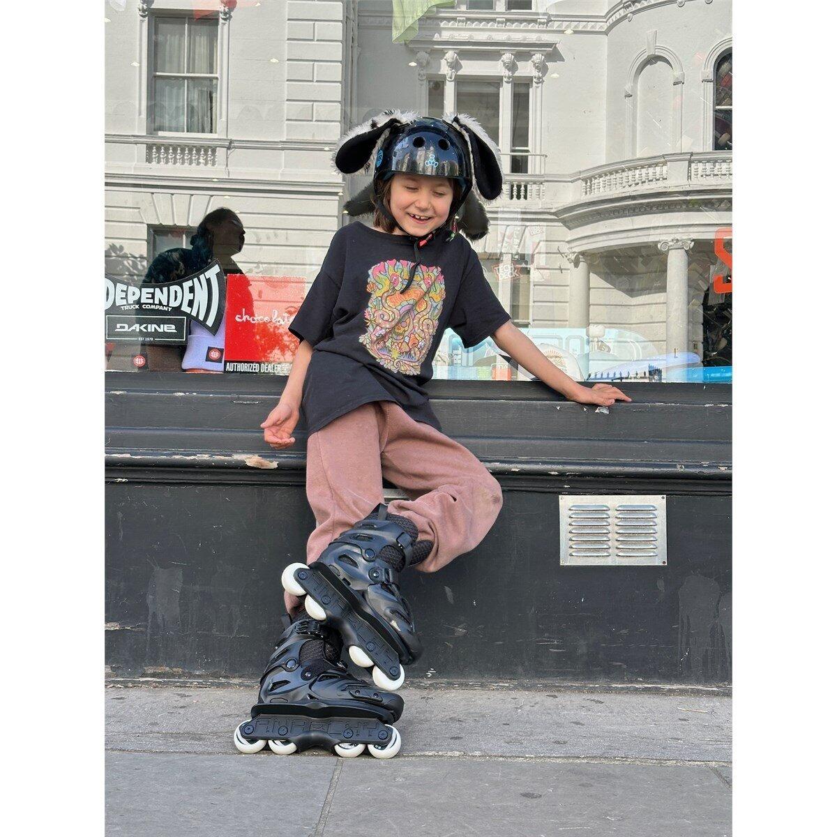 ANARCHY Roller Agressif Enfant Unity Ajustable Noir 3/7