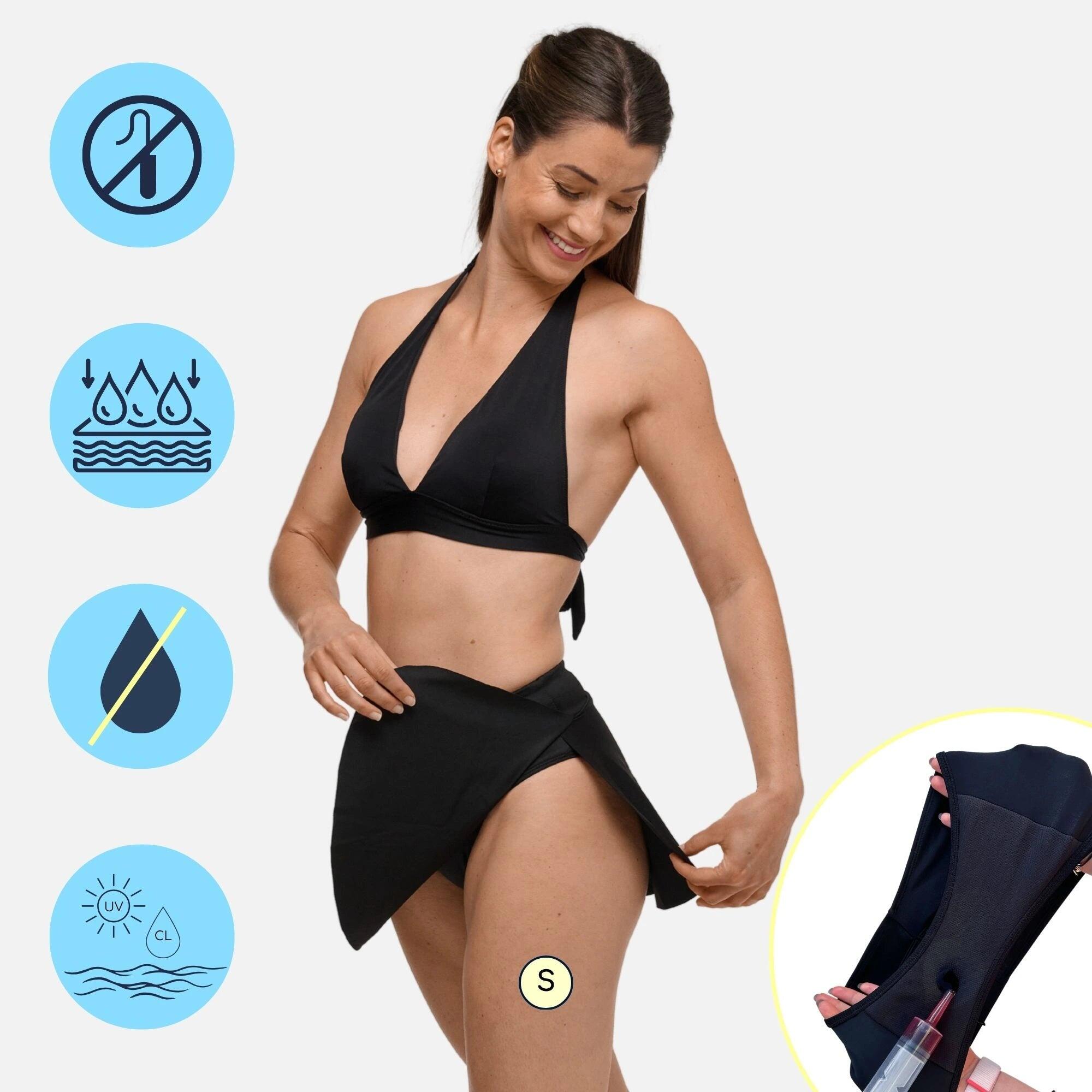 Gonna da Bagno | Costume Mestruale | Donna e Ragazza | Flusso Medio | Aria 3/9