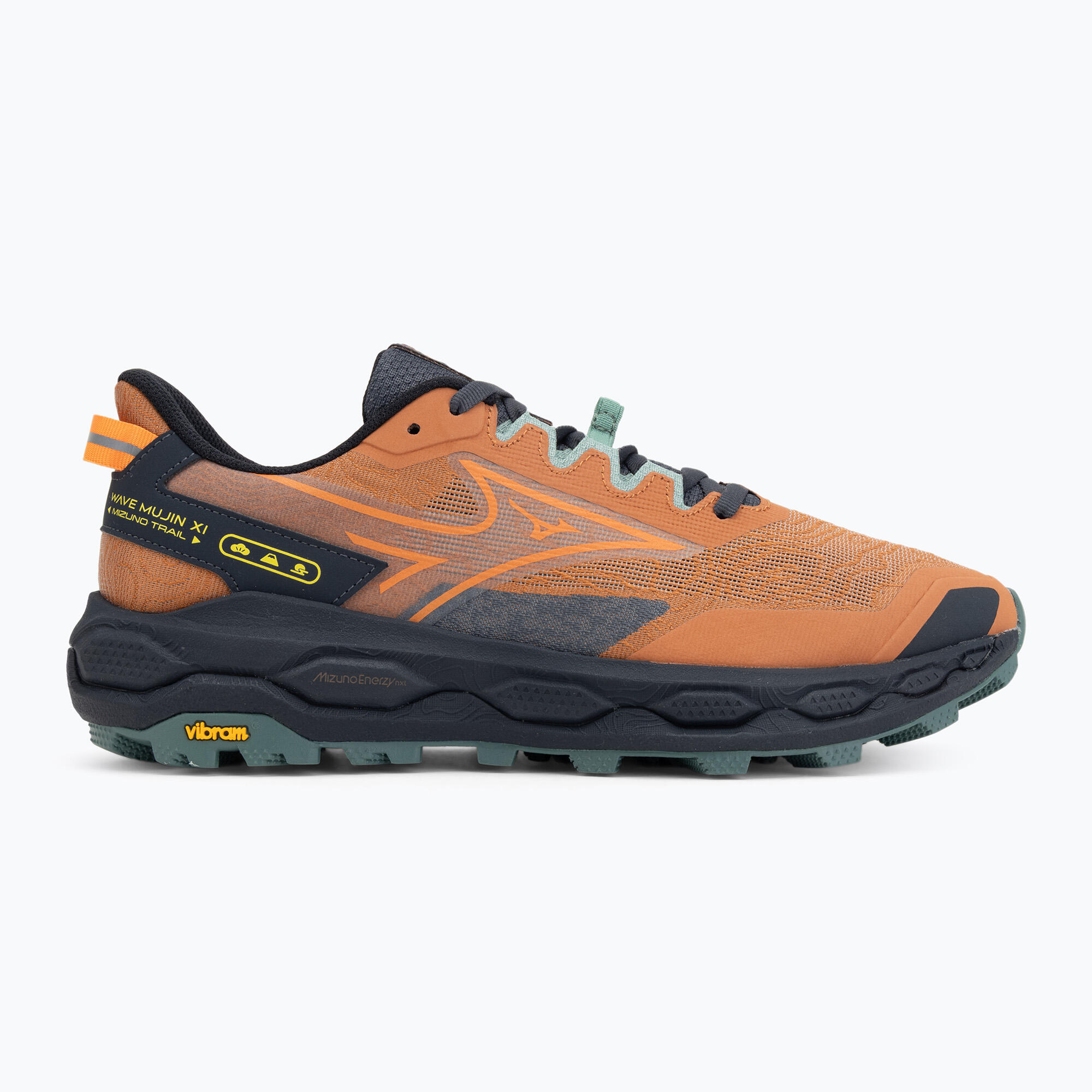 Zapatillas Deporte Hombre Mizuno Wave Mujin 11 Naranja Ligeras-J1GJ257052 2/7