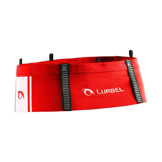 Riñonera Cinturón Rojo y Blanco Lurbel Loop Two Minimalista y Multifuncional
