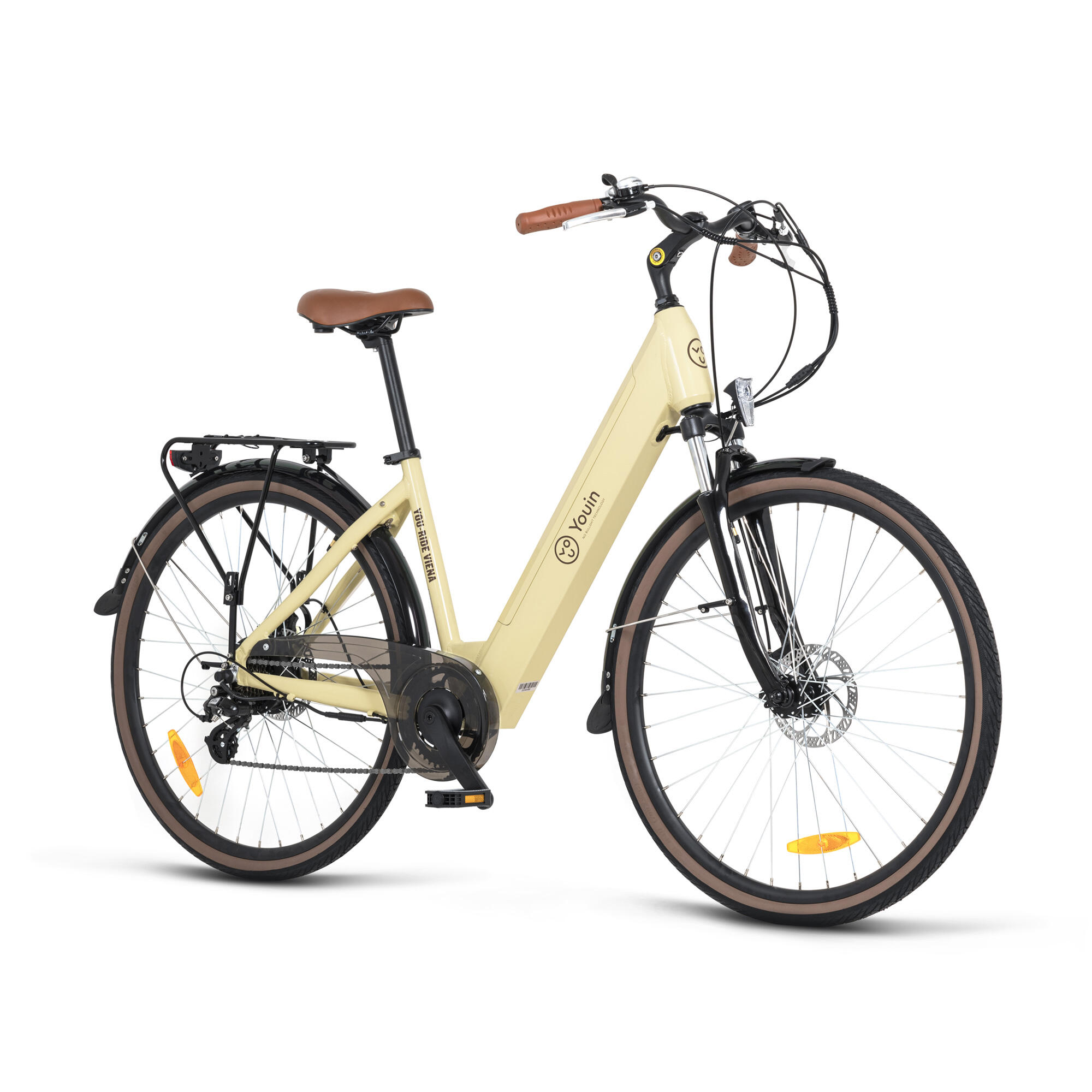 Vélo électrique urbain YOUIN Viena BK2128C 28" Shimano 7V 250W 80 km 6/7