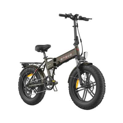 Engwe l20 3.0 pro elektrische fiets, 100 nm middenmotor, volledige vering