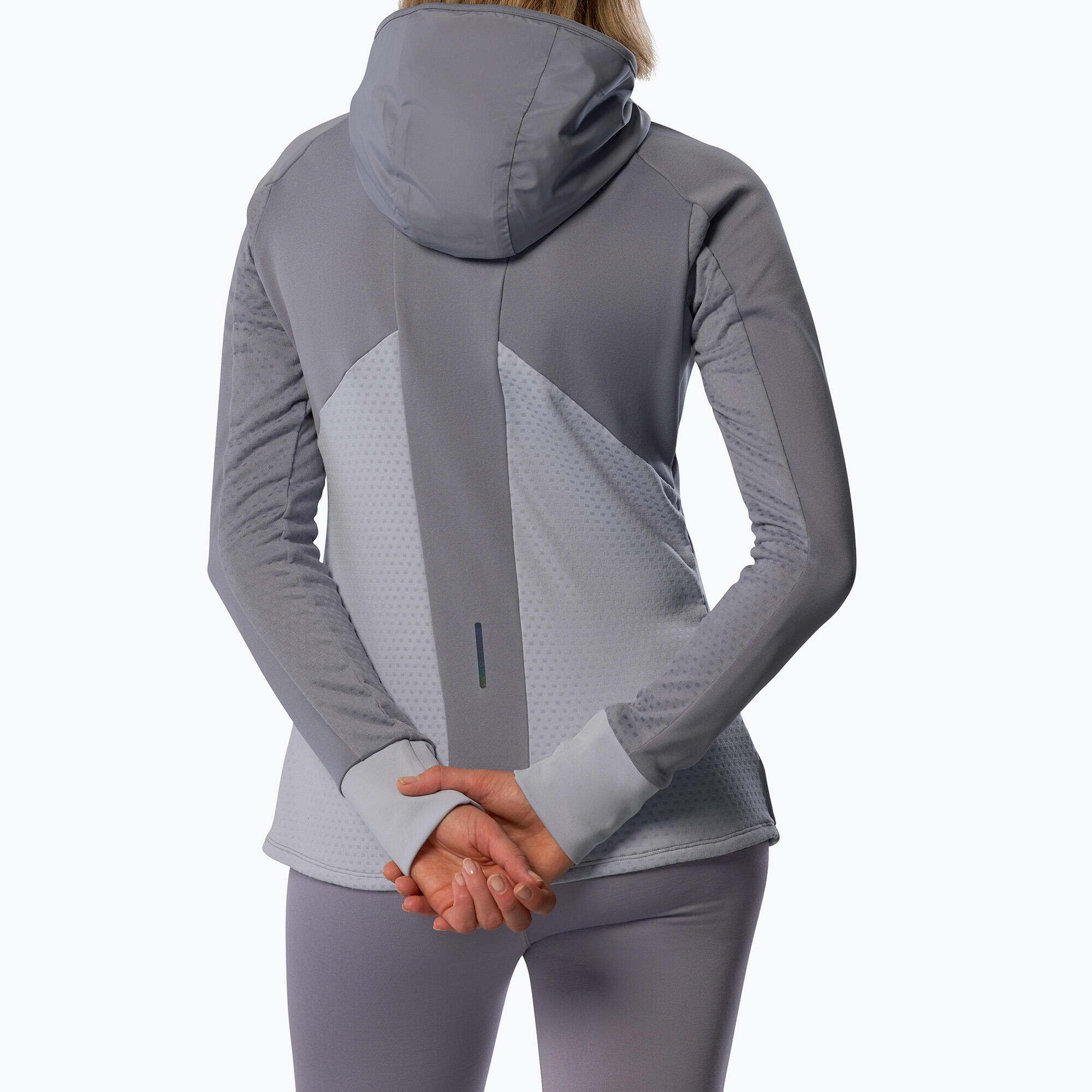 Damska bluza dresowa z kapturem Mizuno Active 3/7