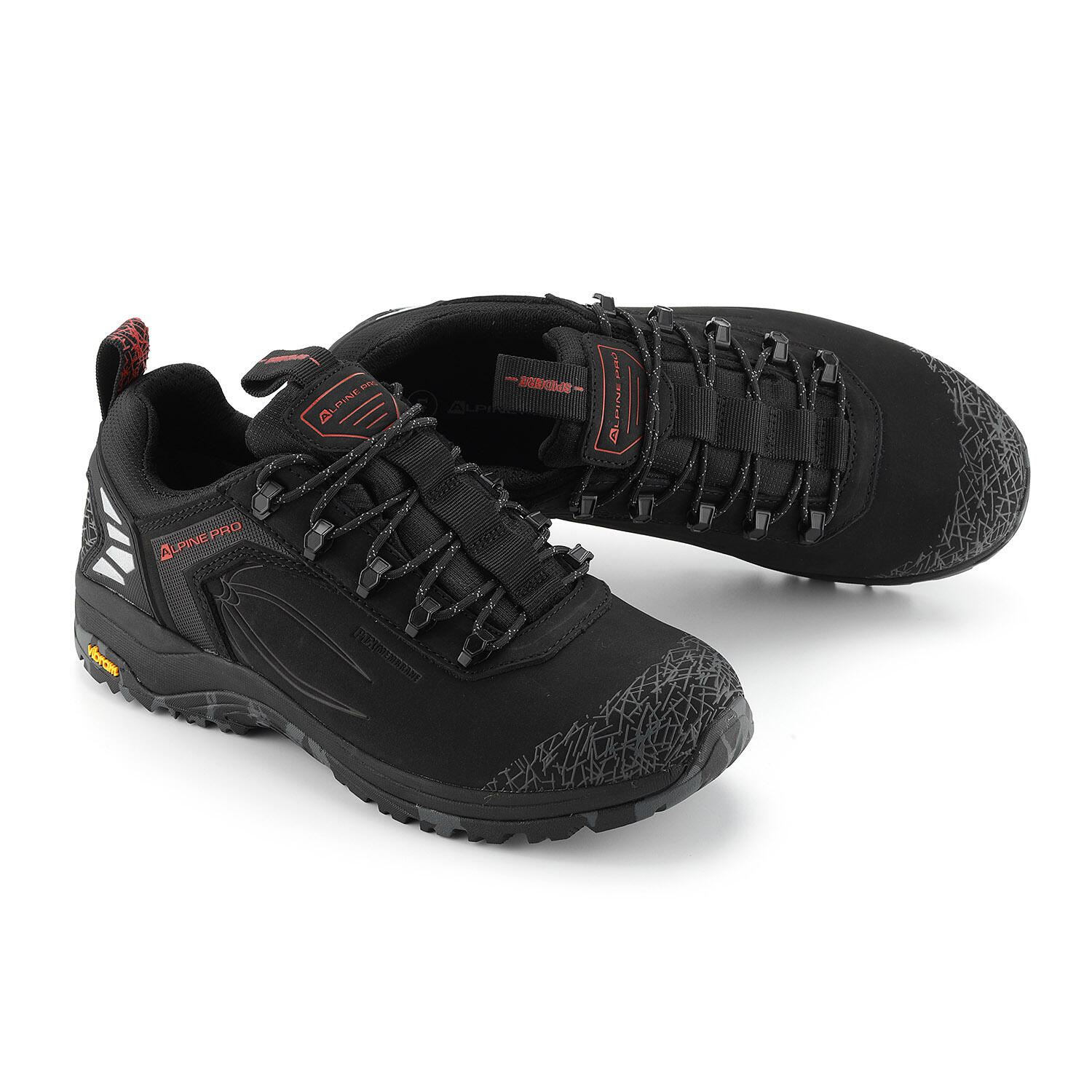 Buty niskie trekkingowe unisex Alpine Pro Spidere Vibram