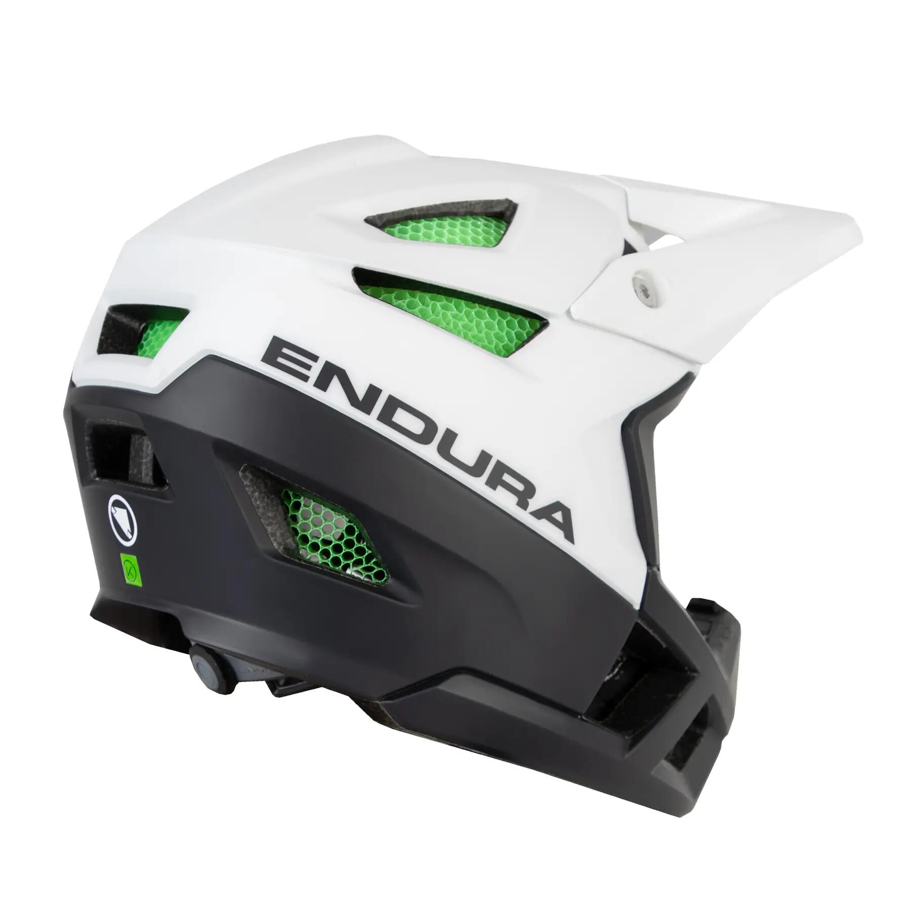 Endura MT500 MIPS Full Face Helmet White / Black 2/2