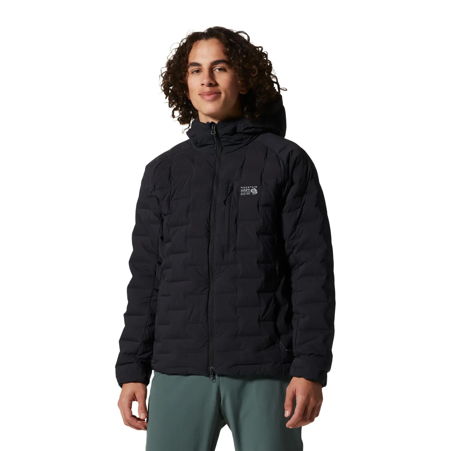 Kurtka z kapturem Mountain Hardwear Stretchdown