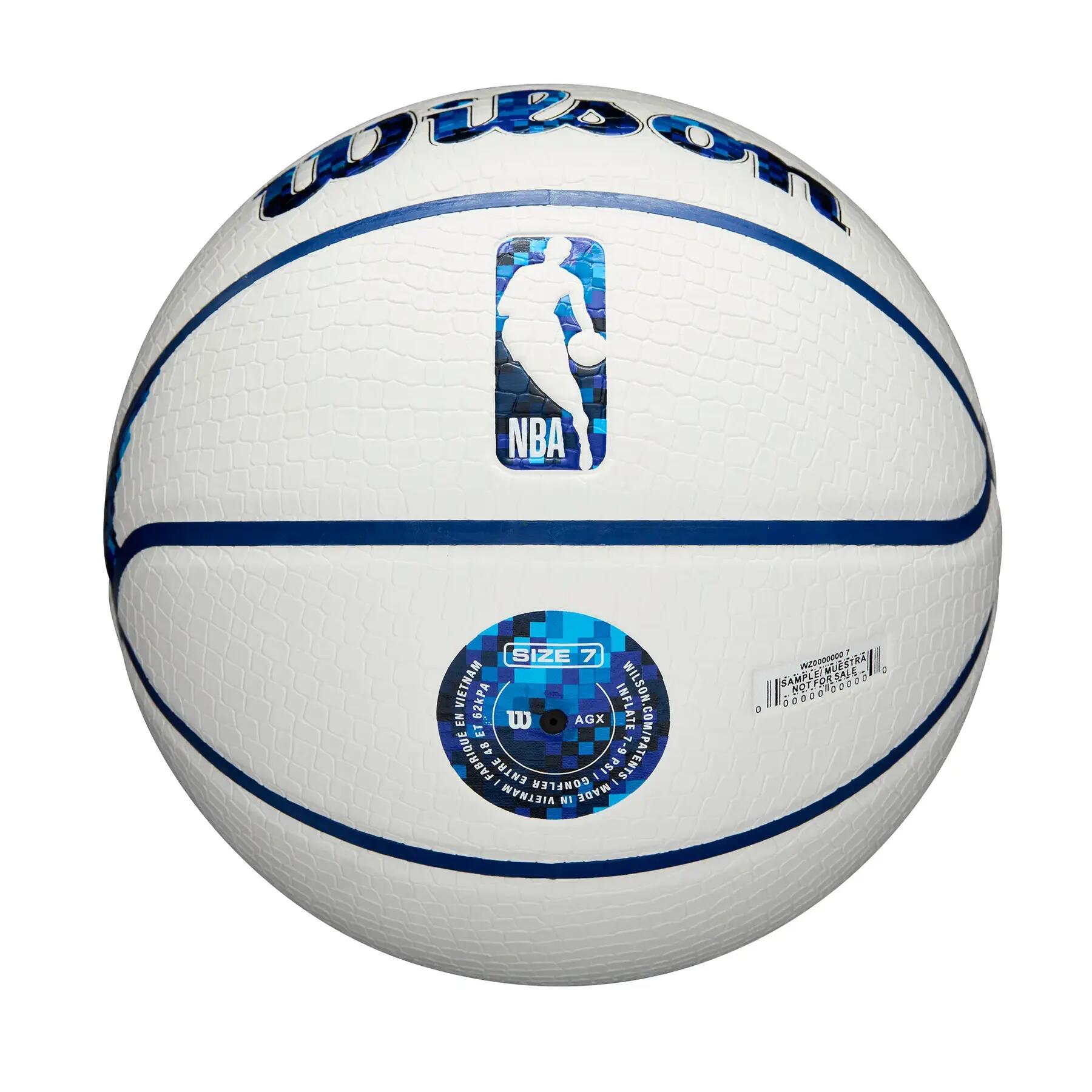 Balón de baloncesto Wilson Team Pixel Golden State Warriors 6/7
