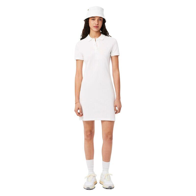 Lacoste - Vestido blanco EF5473-001 3/4