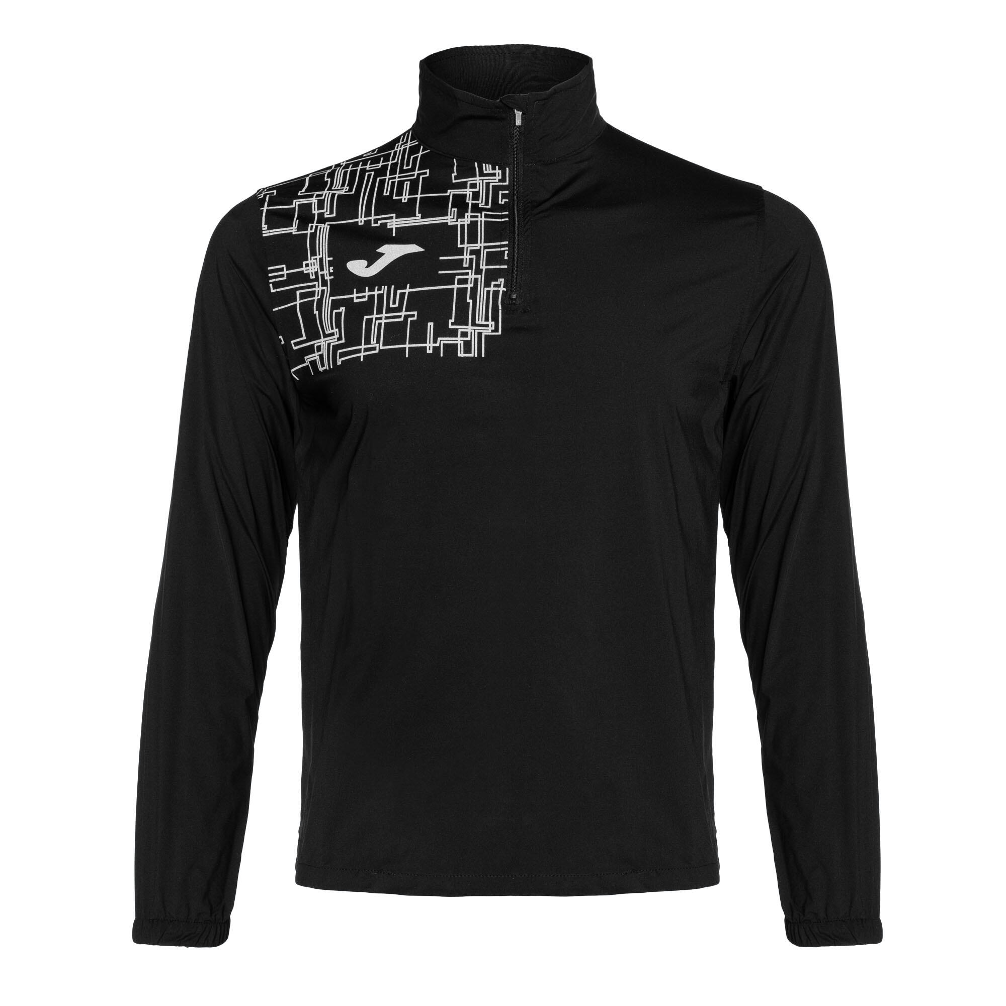 Sweat-Shirt Running Homme Joma Elite VIII Noir 6/6