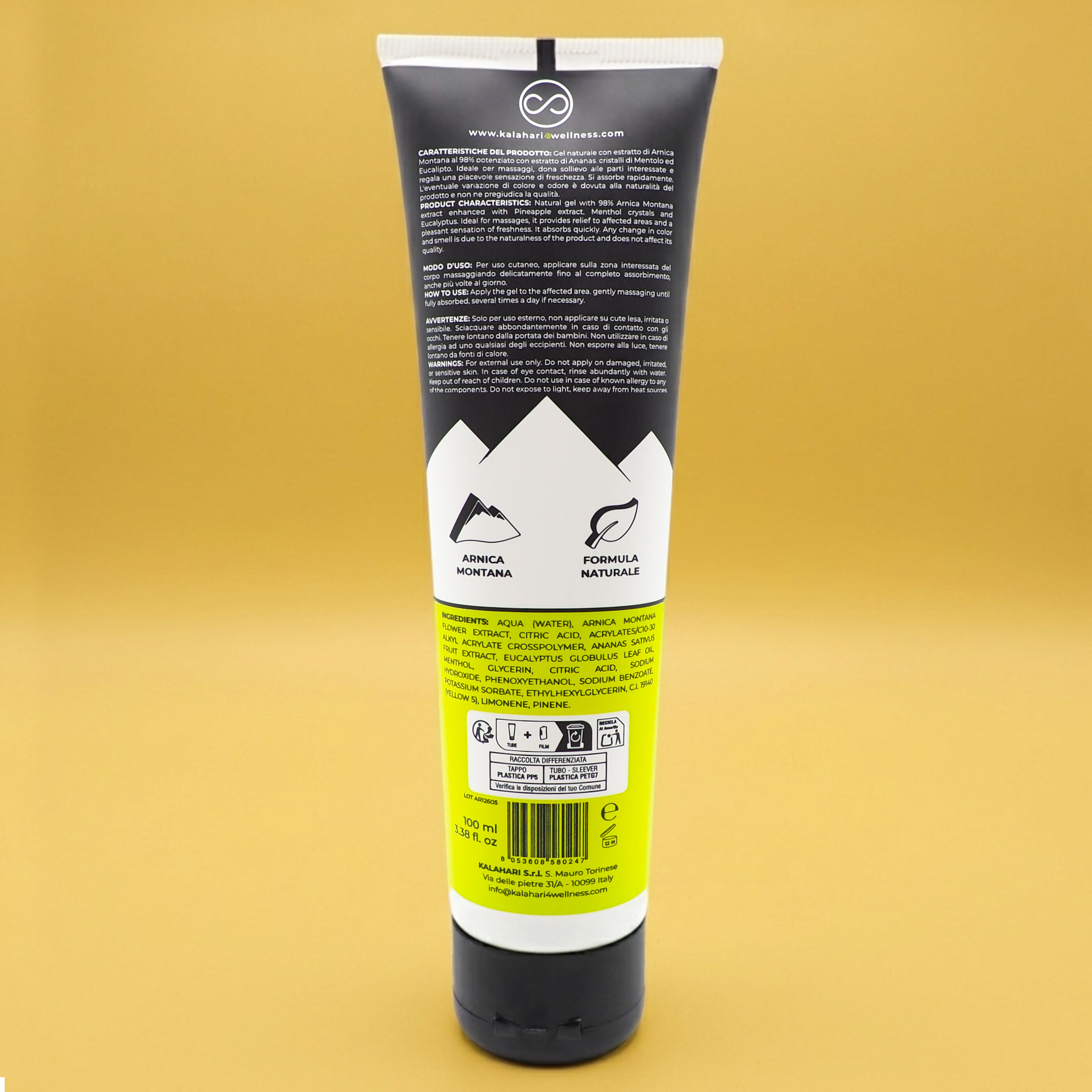 Gel Arnica 98 % extra Fort, Effet Froid pour les muscles et les articulations 5/5