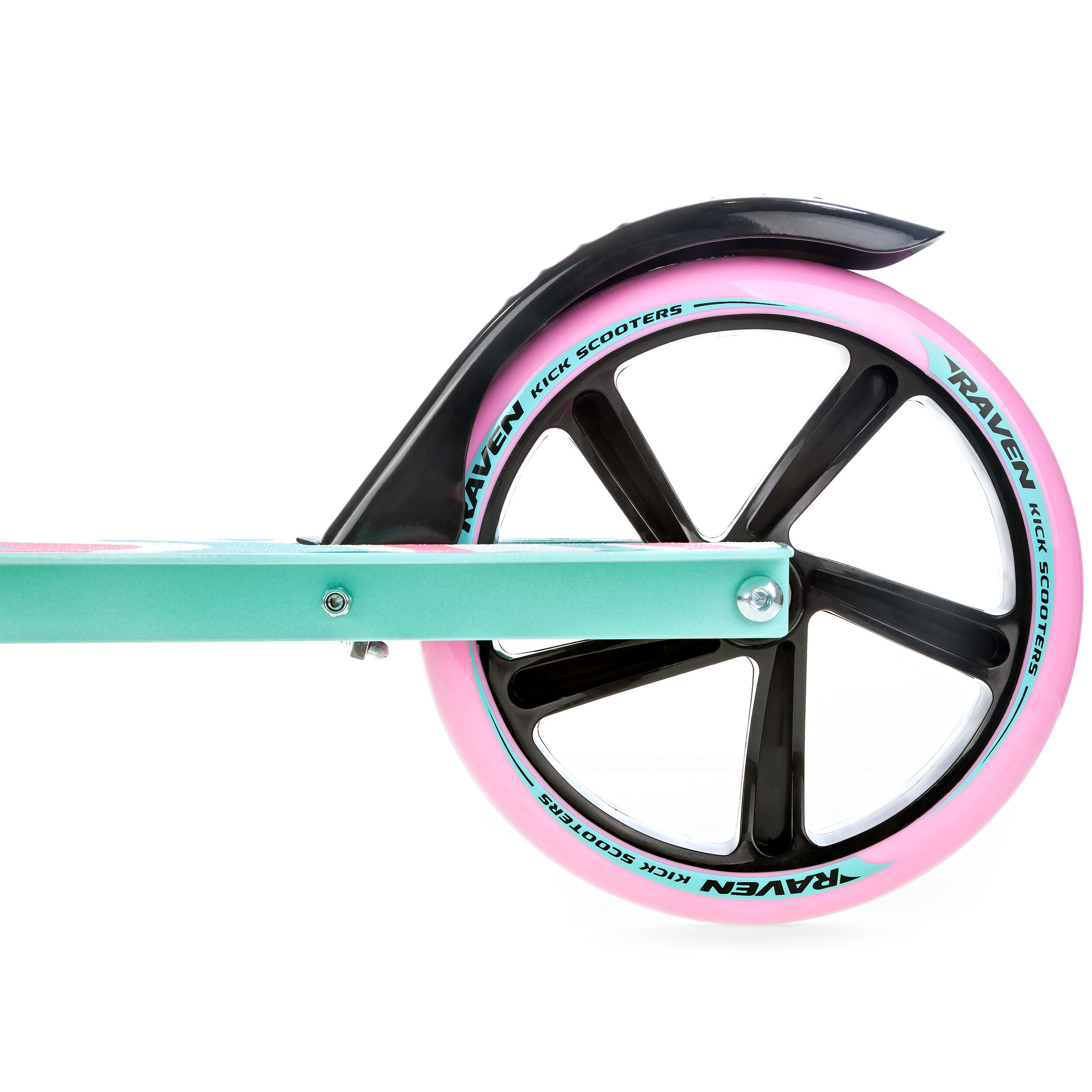 Trotinete dobrável Raven Zea 200mm com travão, campainha e suporte para garrafas 5/6