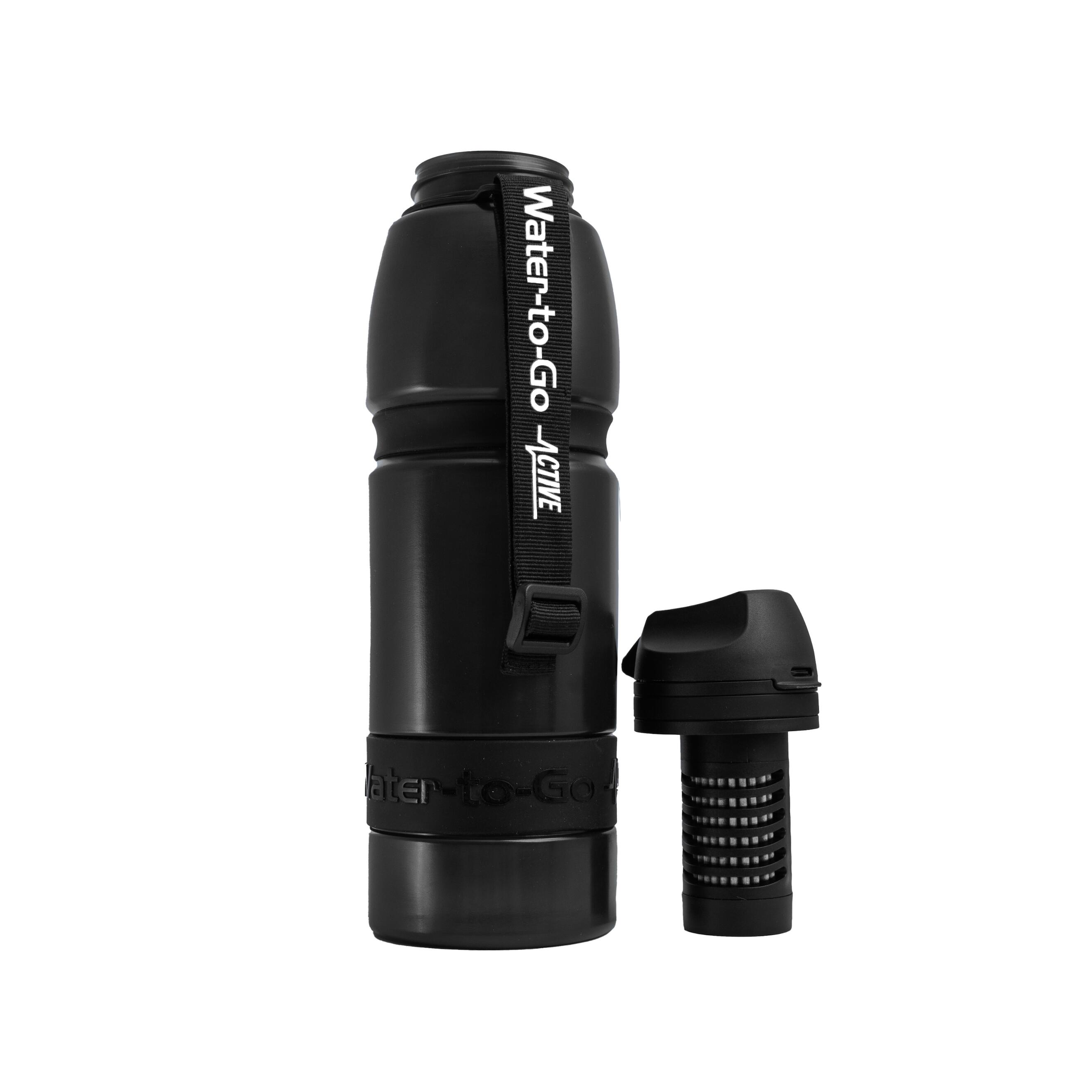 Drinkfles van 1,0 liter met filter Water-to-Go Active 100 jet-black 2/7