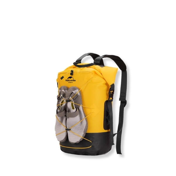 NATUREHIKE TB03 30L Waterproof TPU Wet & Dry Separation Bag - Lemon Yellow