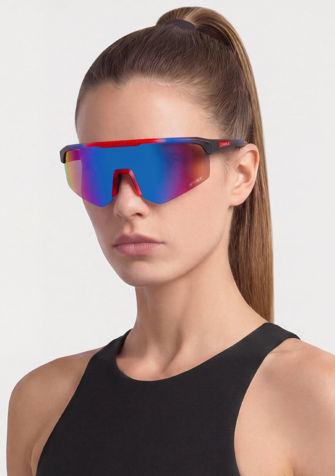 Gafas De Sol Deportivas D. Franklin Hurricane Fifty Grad Orange / Multicolor 4/5