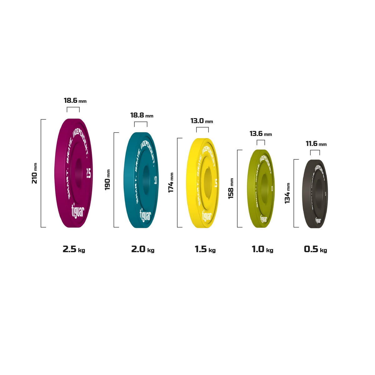 Talerz frakcyjny tiguar 0, 5 kg 4/4