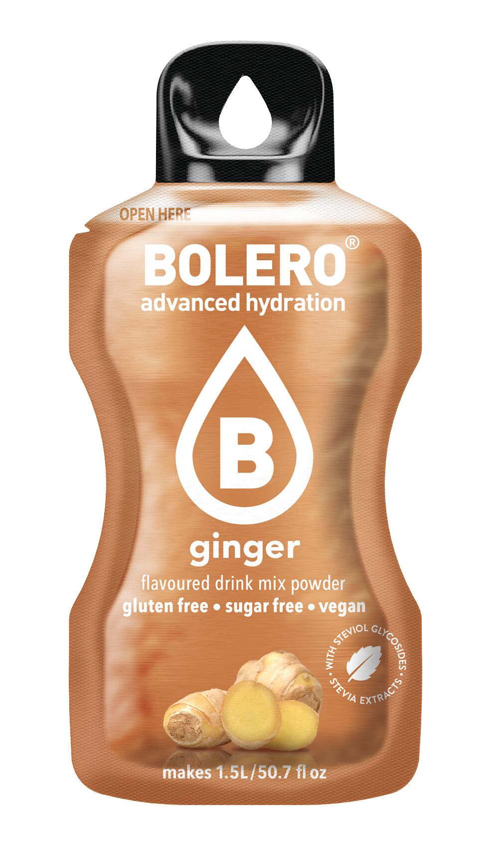 Boissons à diluer - BOLERO® - Gingembre 3/4
