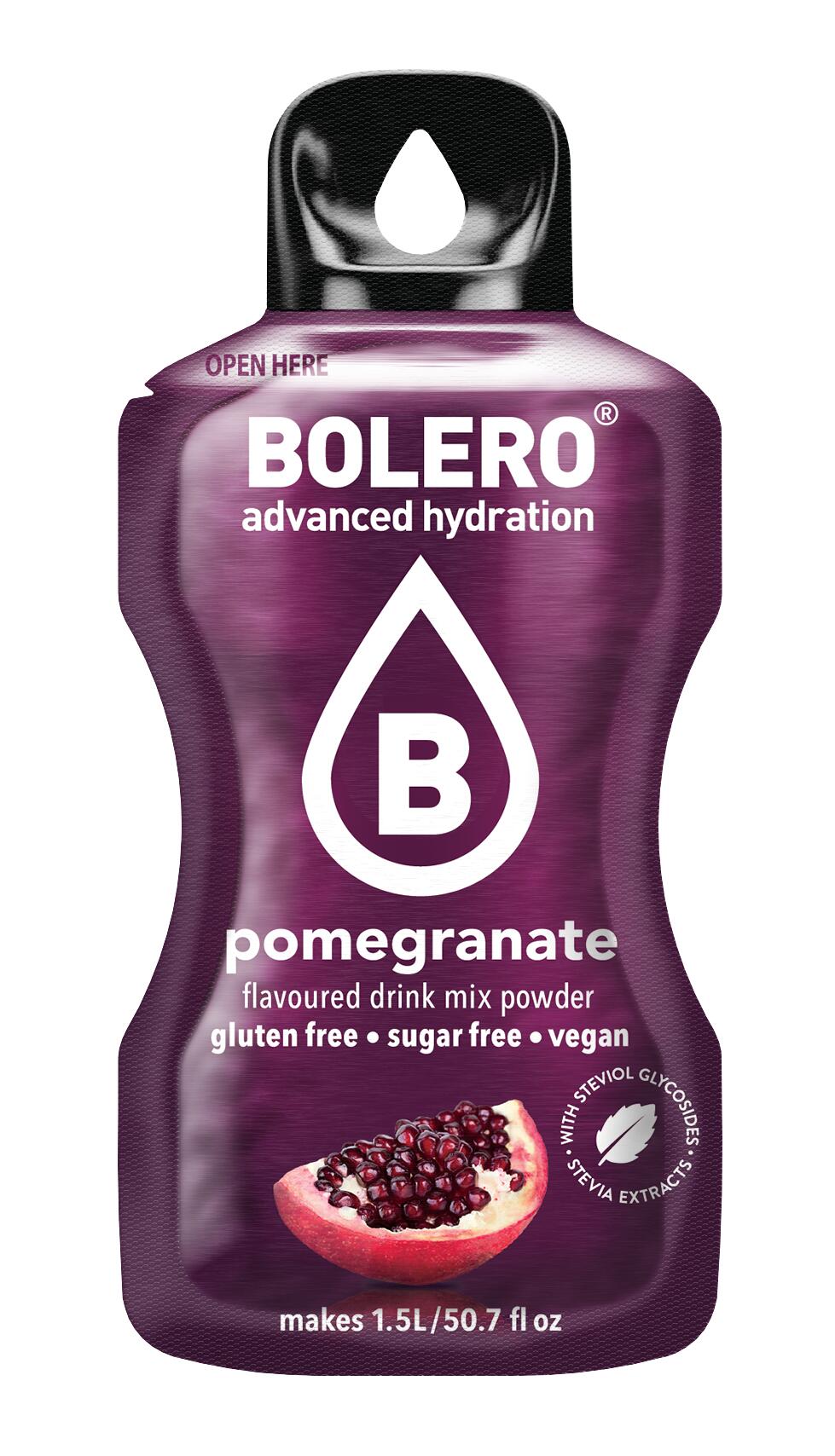 Bolero Classic (24x9g) Pomegranate - Intra- & Post-Workout - Intra-Workout 3/4