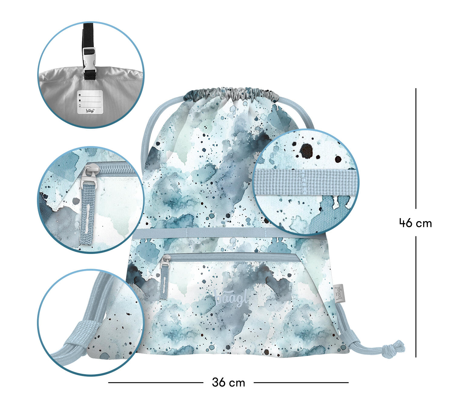 Sáček s kapsou Polar GRS 3/3