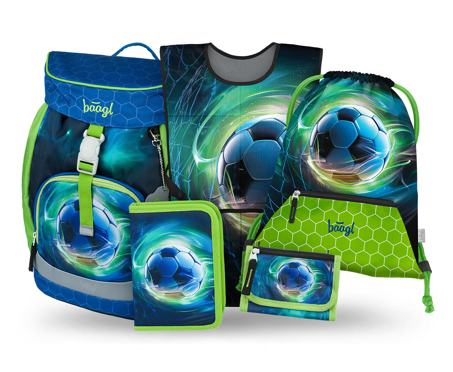 BAAGL Školní set Airy Fotbal Míč III
