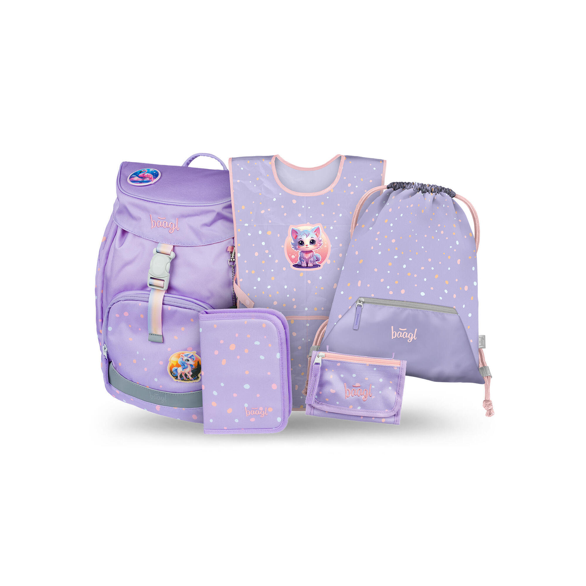 BAAGL Školní set Airy Mazlíčci III