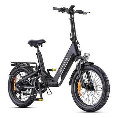 Engwe l20 3.0 boost compacte elektrische fiets - koppel 75 nm met 13,5ah 648wh