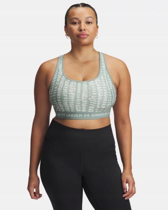 Top Treningowy Damski Stanik Sportowy Under Armour Crossback Mid Print 5/7