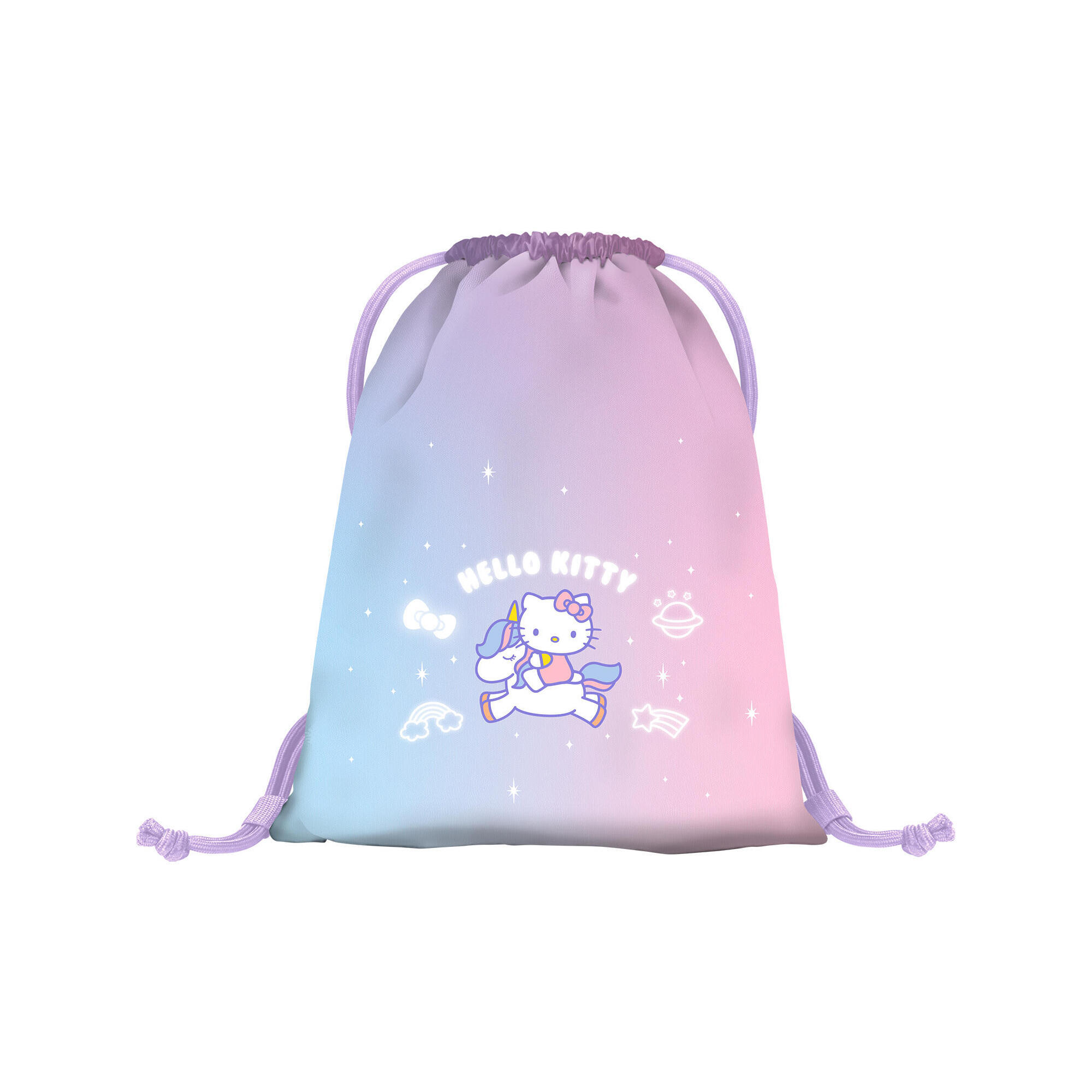 BAAGL Předškolní sáček Hello Kitty Unicorn GRS