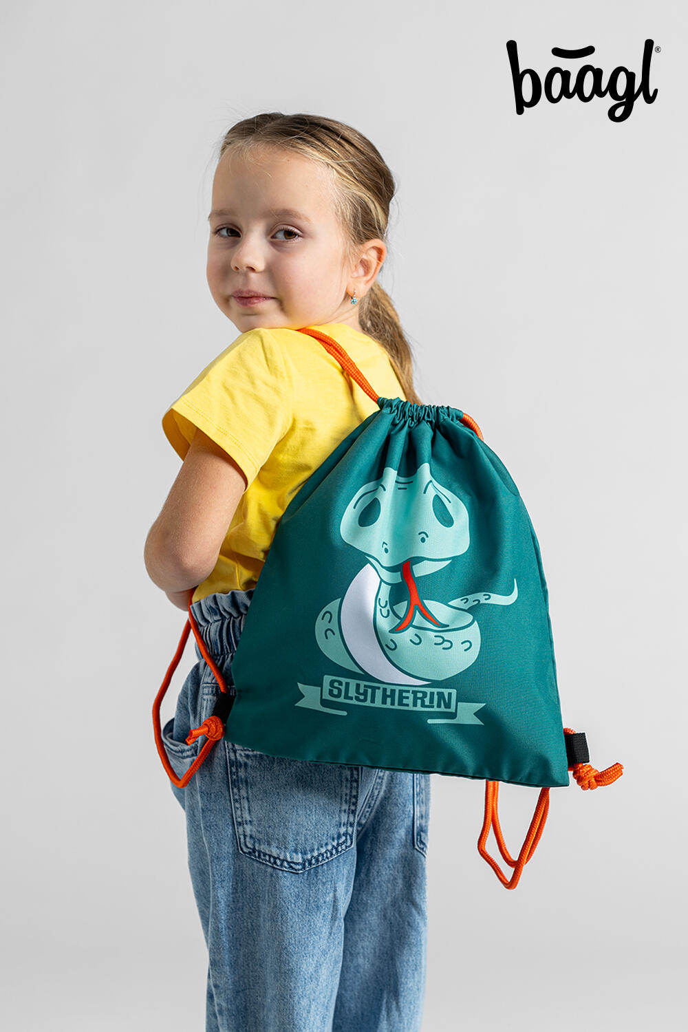 Sac à chaussures maternelle Harry Potter Serpentard 4/5