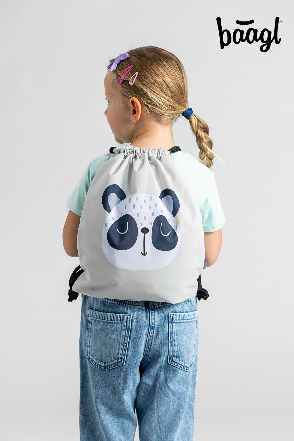 Sac à chaussures maternelle Panda 4/6
