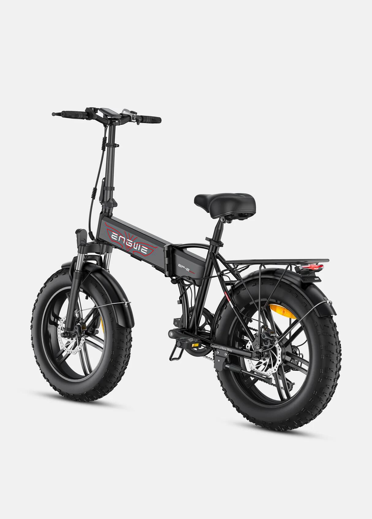 ENGWE Bicicleta elétrica dobrável EP-2 BOOST de 250 W com pneus largos 20*4.0 3/7