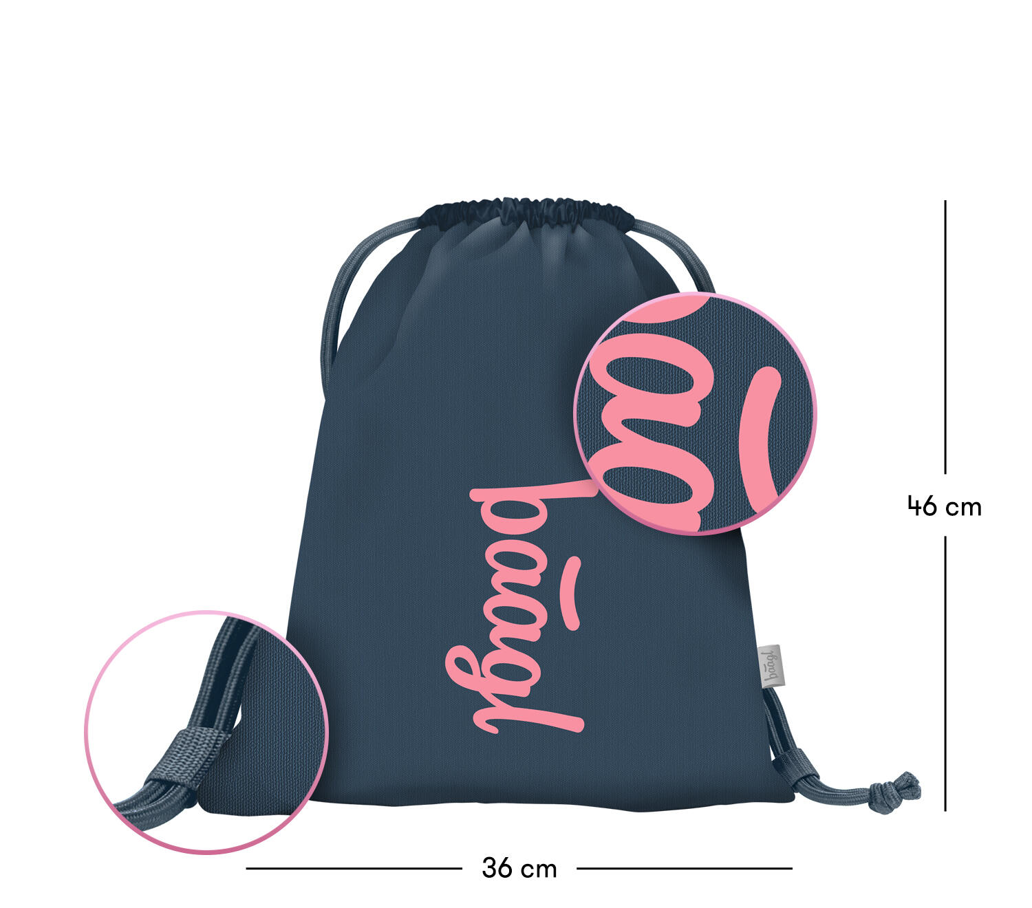 Sac à chaussures Logo Rosa GRS 3/4