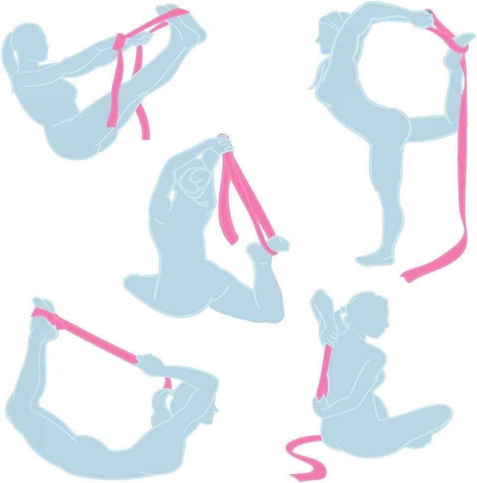 Pásek na Jógu SEDCO YOGA STRAP EP501 183x3,8 cm 3/3