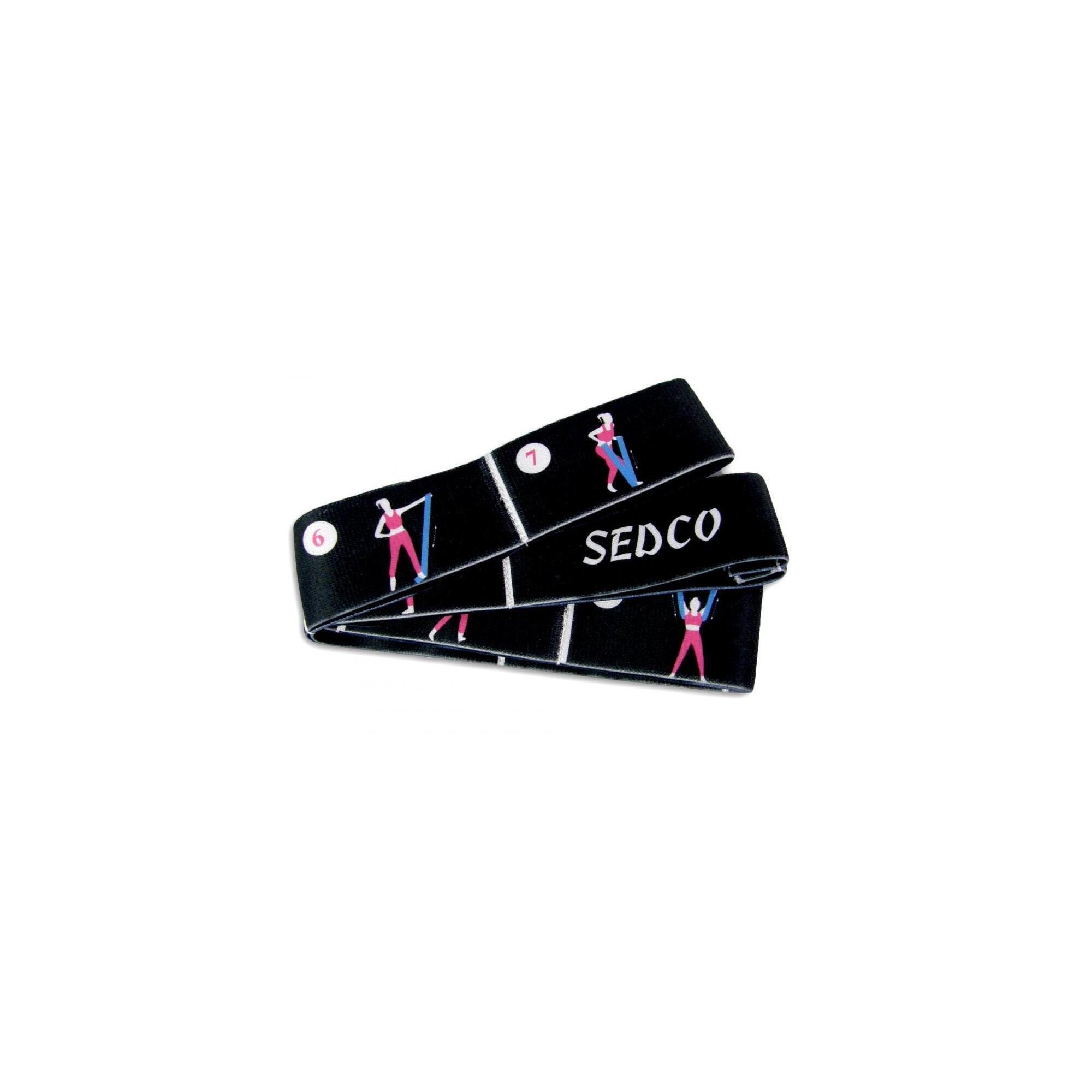 SEDCO Pás YOGA SEDCO STRETCH STRAP popruh 80x4 cm