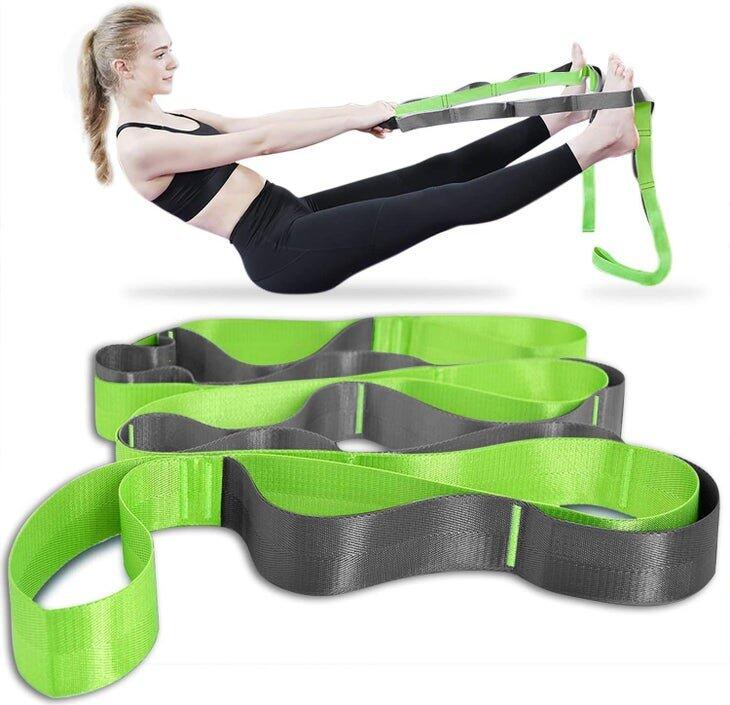 SEDCO Popruh na jógu YOGA STRETCH STRAP 220x3,8 cm