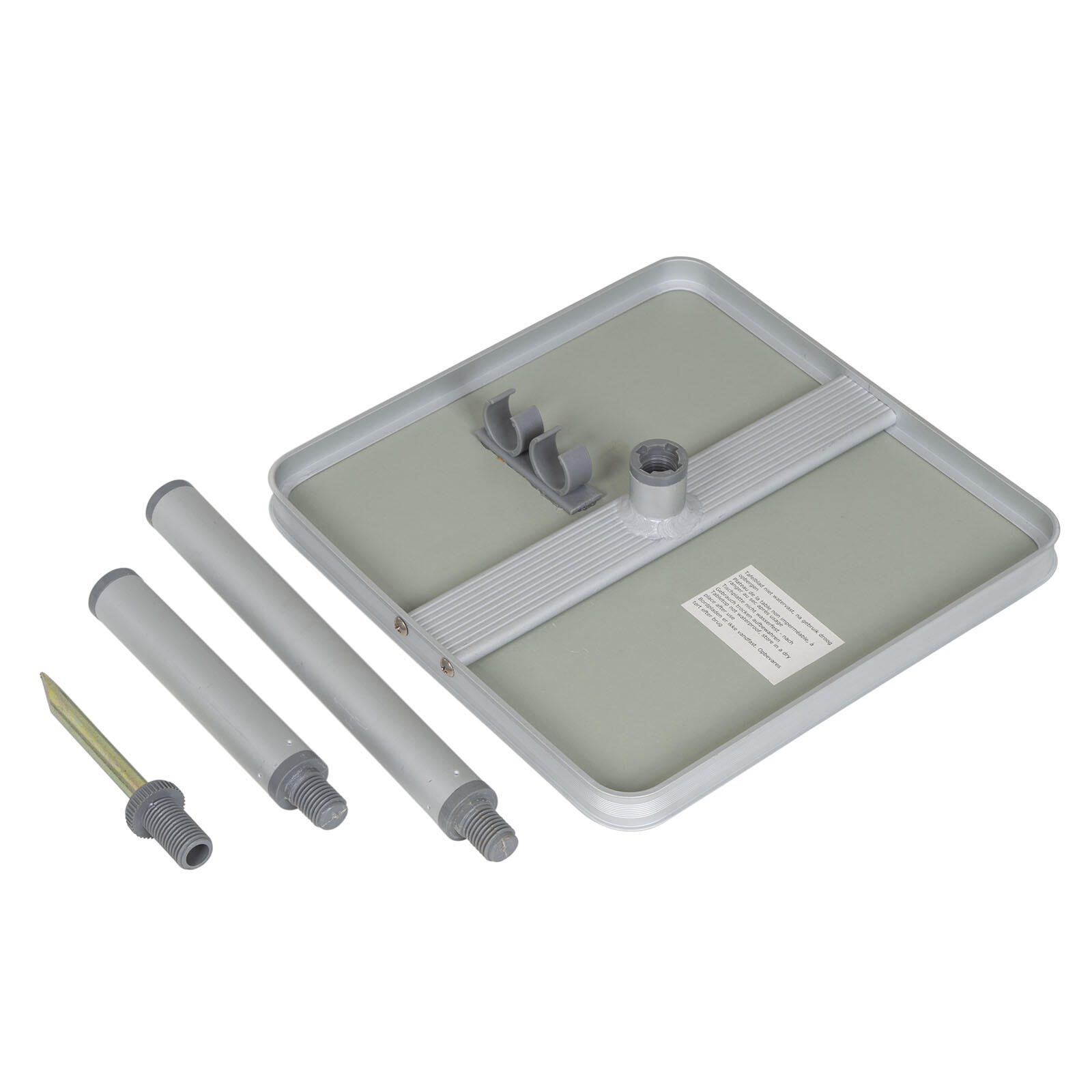 Mini table de camping Alu service pêche bivvy 3 hauteurs 7/7