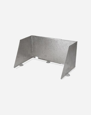 Windscherm - p/258 - verstelbaar - aluminium