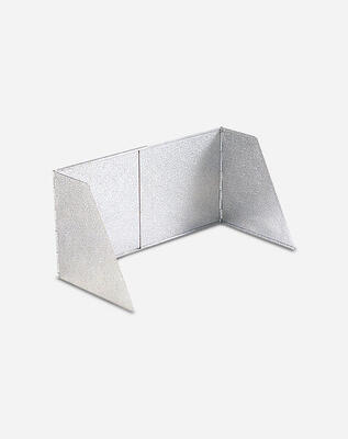 Windscherm - p/258 - verstelbaar - aluminium