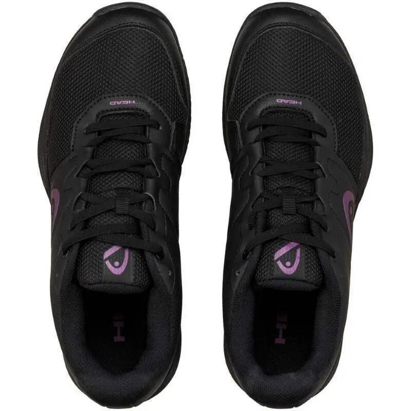 Zapatillas Head Revolt Court Negro Morado Mujer 3/5