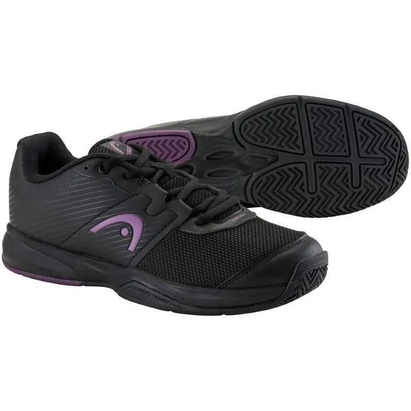 Zapatillas Head Revolt Court Negro Morado Mujer 2/5