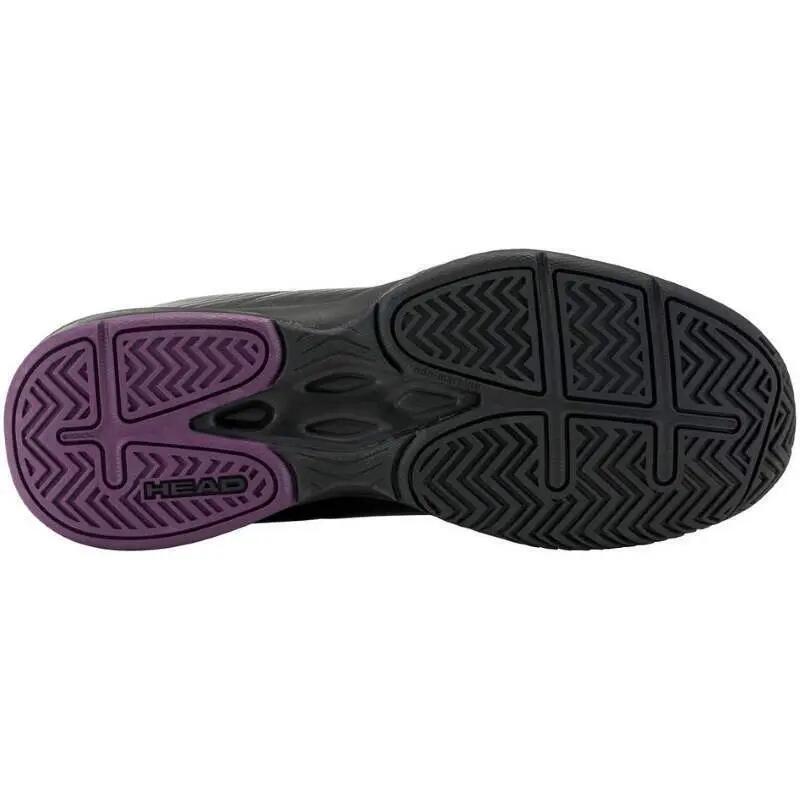 Zapatillas Head Revolt Court Negro Morado Mujer 5/5