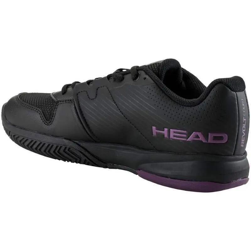 Zapatillas Head Revolt Court Negro Morado Mujer 4/5