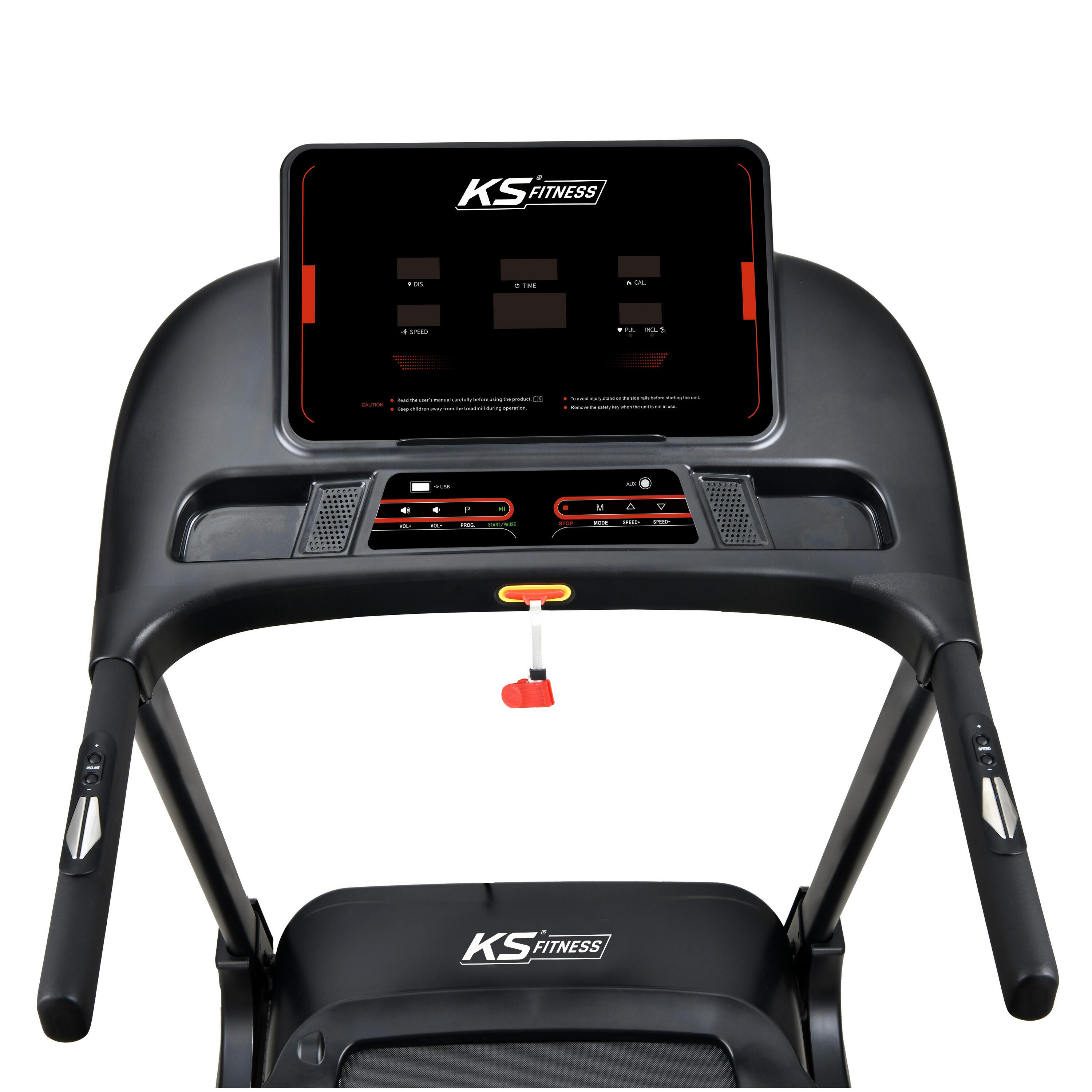 Běžecký pás s automatickým náklonem, Bluetooth a běžeckými aplikacemi GB4300K 6/7